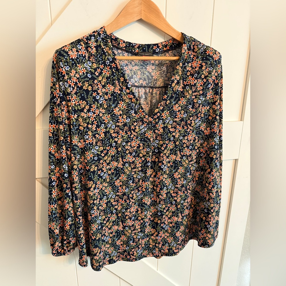 Vince Camuto Multicolor Floral Blouse